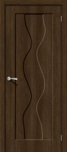 Межкомнатная дверь Вираж-1 Dark Barnwood BR3973